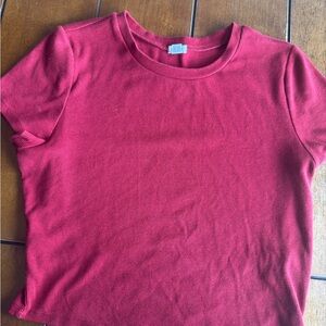 Garage Red Short Sleeve Tee
